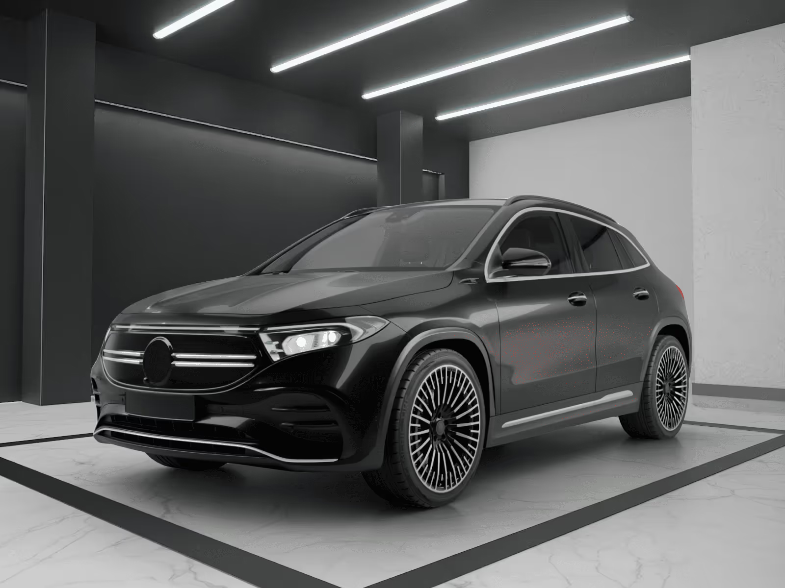 Automated car background replacement